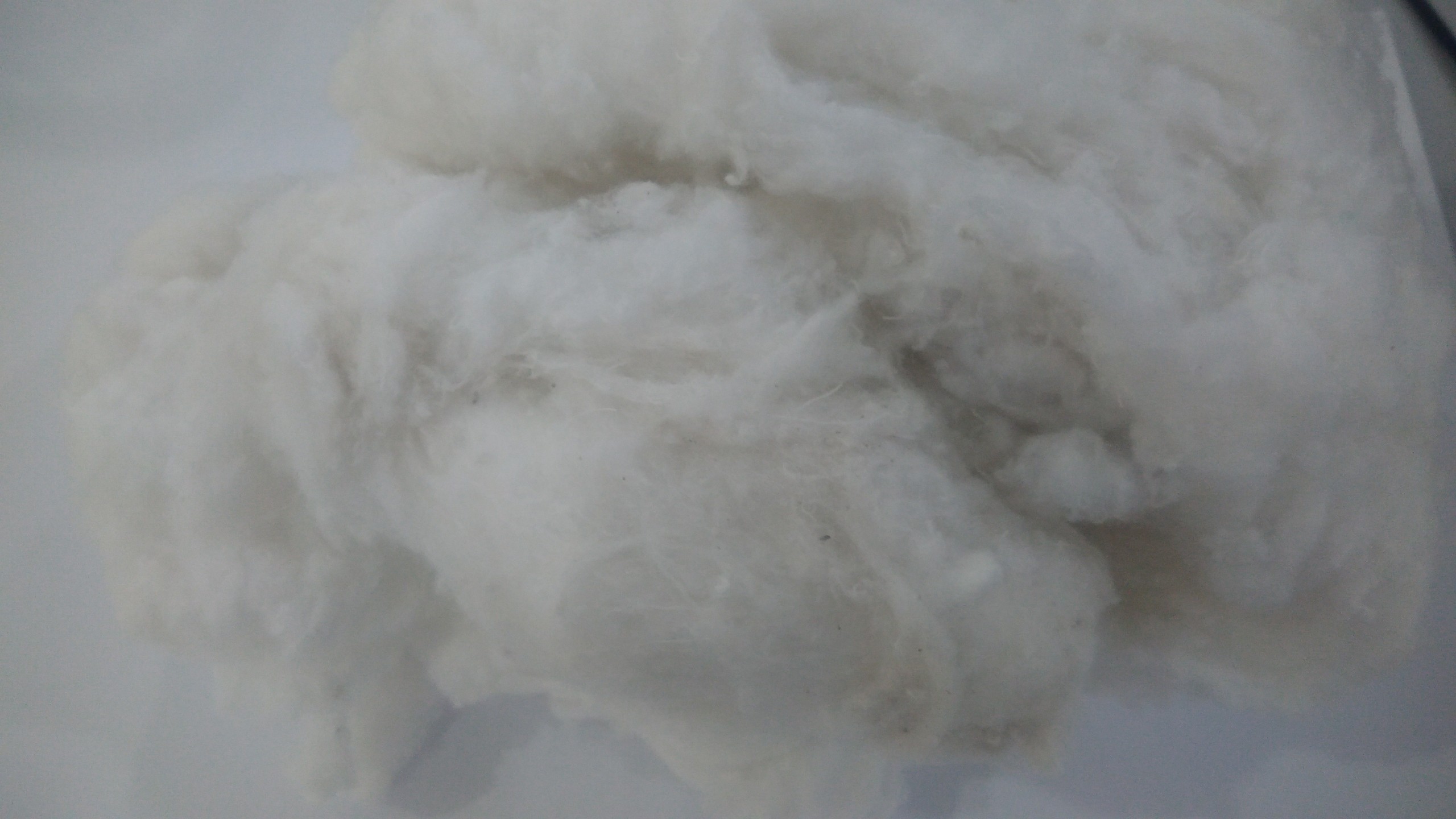 Polyester fiber waste